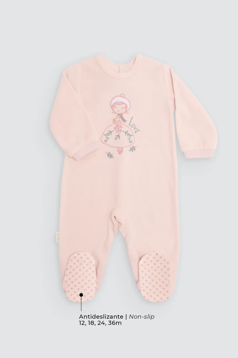 Babygrow de bebé em veludo - Image 6